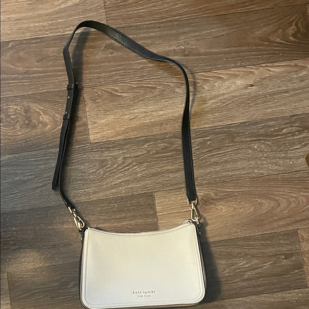 Kate Spade Ivory Leather Shoulder Bag - Picture 3 of 3